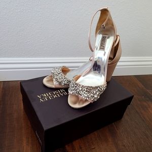 Badgley Mischka Hines Block Heel Sandals
